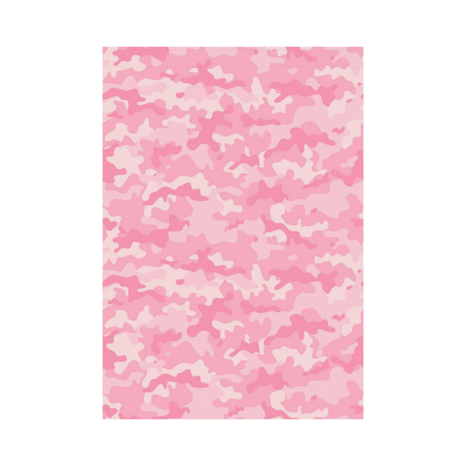 Pink Camo Camouflage Pattern House Flag Garden Flag