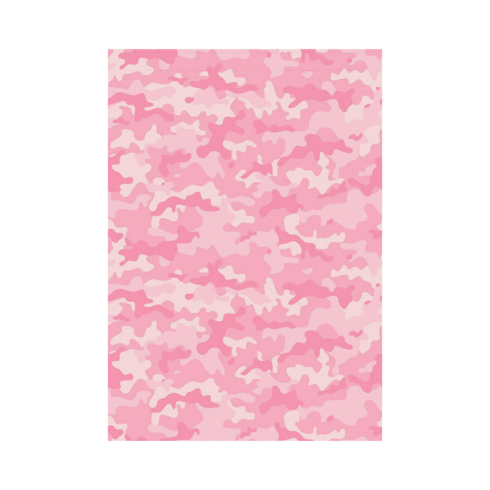 Pink Camo Camouflage Pattern House Flag Garden Flag