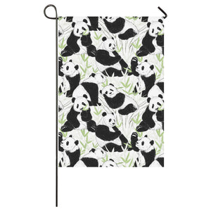 Panda Pattern House Flag Garden Flag