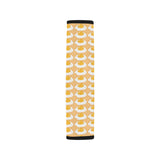 Fried Eggs Pattern Print Design 04 Car Seat Belt Cover