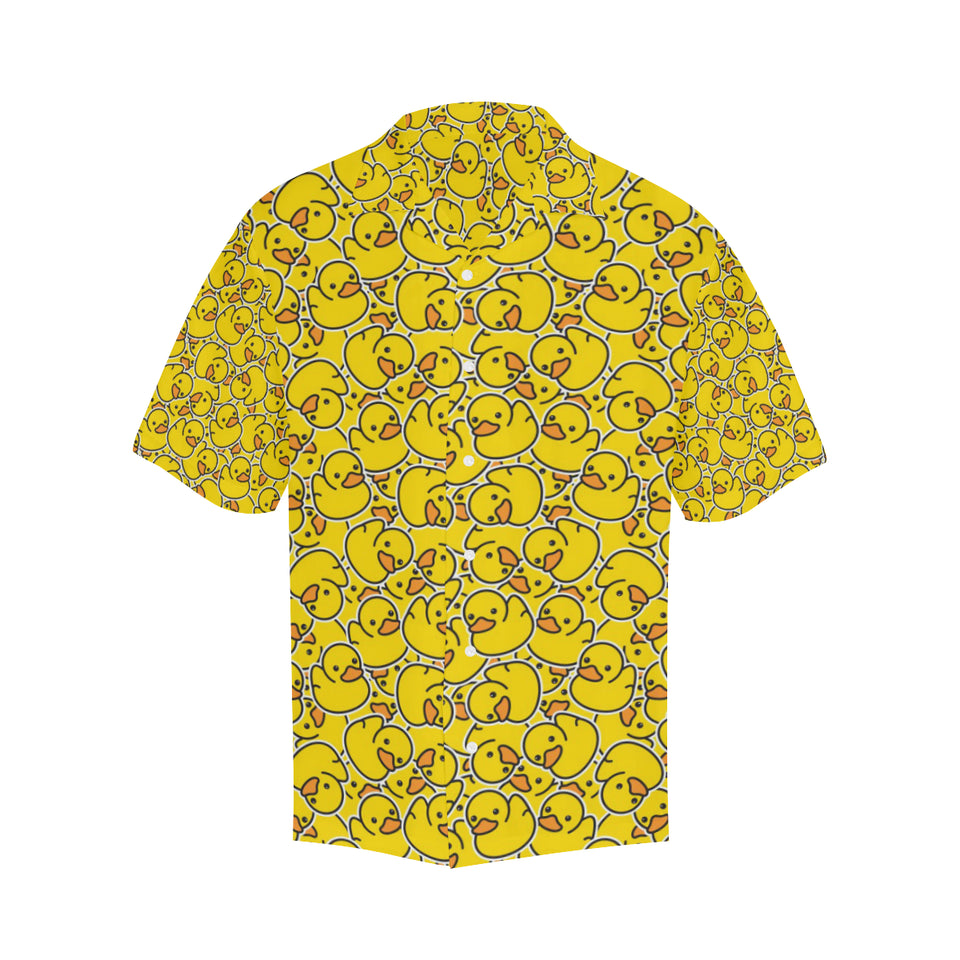 Duck Toy Pattern Print Design 04 Men's All Over Print Hawaiian Shirt (Model T58)