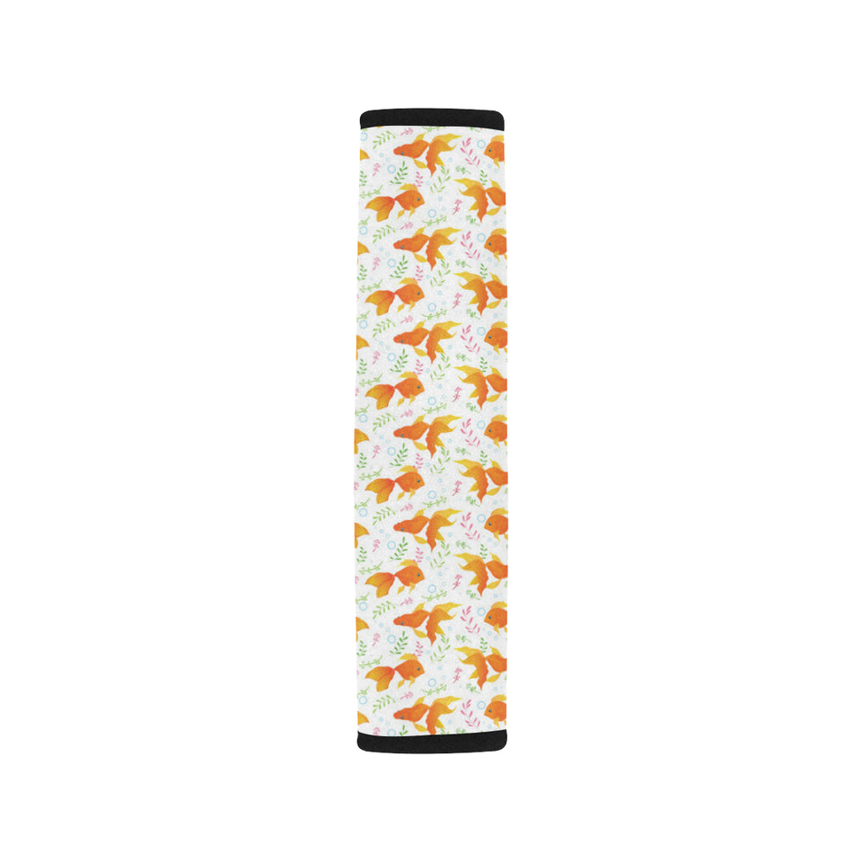 Goldfish Pattern Print Design 03 Car Seat Belt Cover