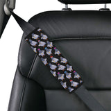 Pigeon Pattern Print Design 04 Car Seat Belt Cover