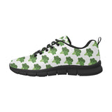 Broccoli Pattern Men's Sneakers Black