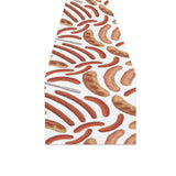 Sausage Pattern Print Design 05 Table Runner