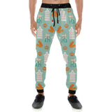 Windmill Pattern Theme Unisex Casual Sweatpants