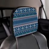 Airplane Sweater printed Pattern Car Headrest Cover