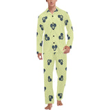 Billiard Ball Pattern Print Design 05 Men's Long Pajama Set