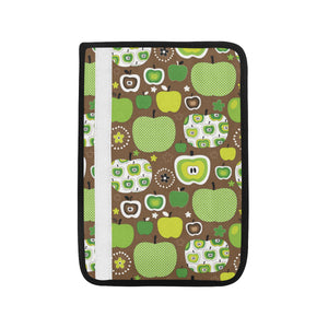 Green Apple Pattern Car Seat Belt Cover