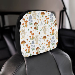 Mushroom Pattern Theme Car Headrest Cover