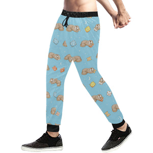 Sleep Sloth Pattern Unisex Casual Sweatpants