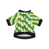 Tennis Pattern Print Design 04 All Over Print Pet Dog Round Neck Fuzzy Shirt