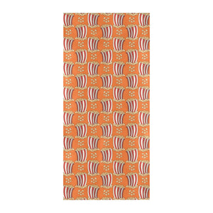 Popcorn Pattern Print Design 05 Beach Towel