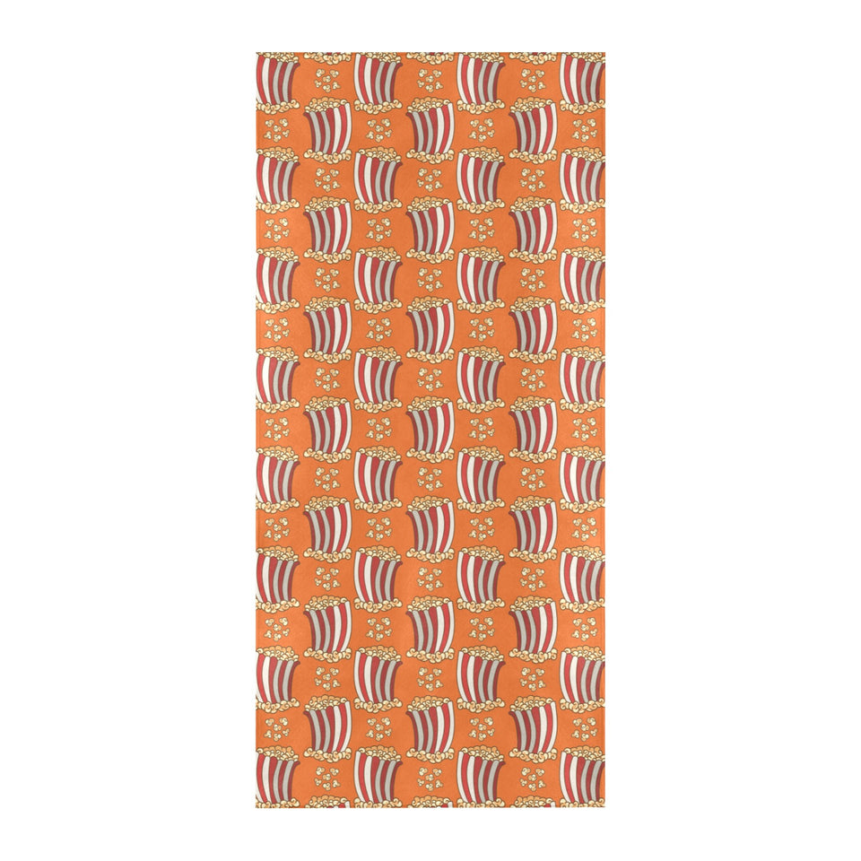 Popcorn Pattern Print Design 05 Beach Towel