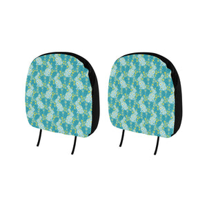 Rabbit Flower Theme Pattern Car Headrest Cover