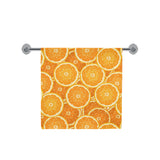 Sliced Orange Pattern Bath Towel