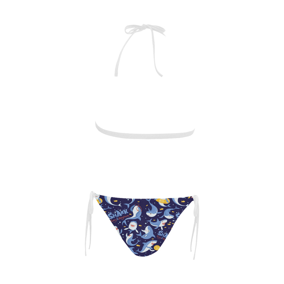 Shark Funny Pattern Sexy Bikinis Two-Pieces Swimsuits