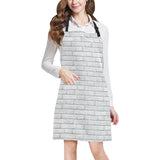 Brick Printed Pattern Print Design 05 Adjustable Apron