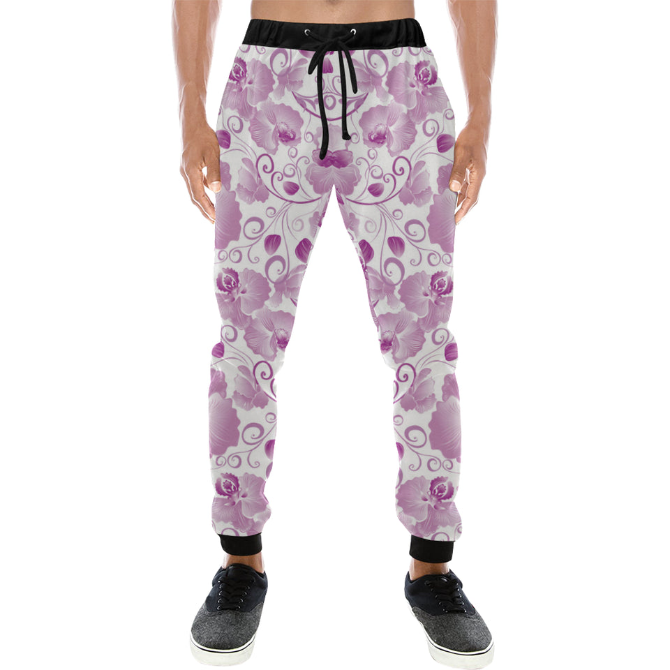 Orchid Pattern Unisex Casual Sweatpants