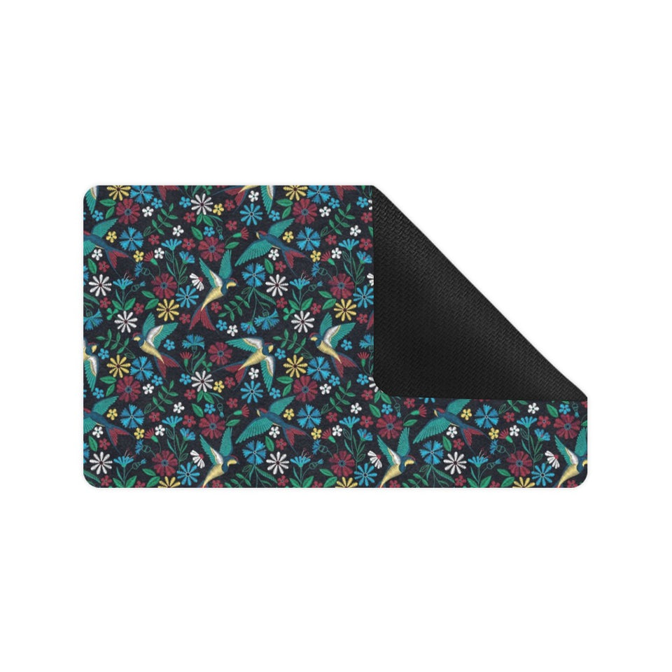 Swallow Pattern Print Design 04 Doormat