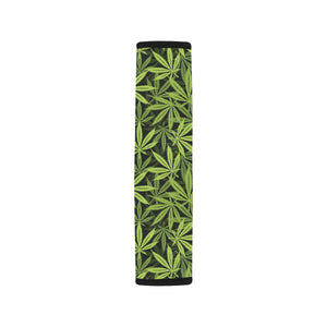 Canabis Marijuana Weed Pattern Print Design 03 Car Seat Belt Cover