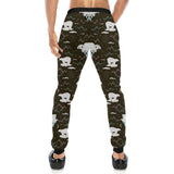 Polar Bear Pattern Background Unisex Casual Sweatpants