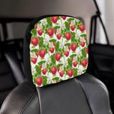 Strawberry Pattern Car Headrest Cover