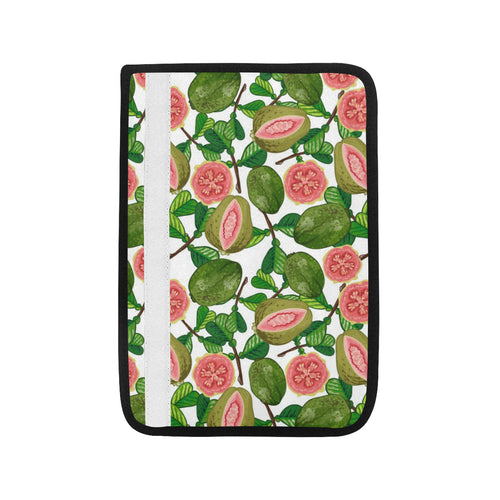 Guava Leaves Pattern Car Seat Belt Cover