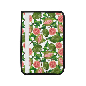 Guava Leaves Pattern Car Seat Belt Cover