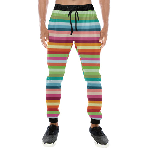 Rainbow Pattern Unisex Casual Sweatpants