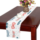 Sun Glasses Pattern Print Design 02 Table Runner