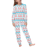 Penguin Sweater Printed Pattern Kids' Boys' Girls' All Over Print Pajama Set