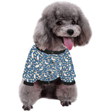 Pelican Pattern Print Design 01 All Over Print Pet Dog Round Neck Fuzzy Shirt