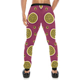 Sliced Passion Fruit Pattern Unisex Casual Sweatpants