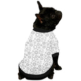 Gear Pattern Print Design 03 All Over Print Pet Dog Round Neck Fuzzy Shirt