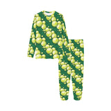 Tennis Pattern Print Design 04 Kids' Boys' Girls' All Over Print Pajama Set