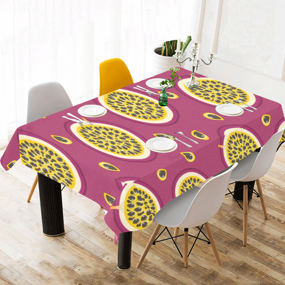 Sliced Passion Fruit Pattern Tablecloth