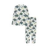 Stingray Pattern Print Design 03 Kids' Boys' Girls' All Over Print Pajama Set