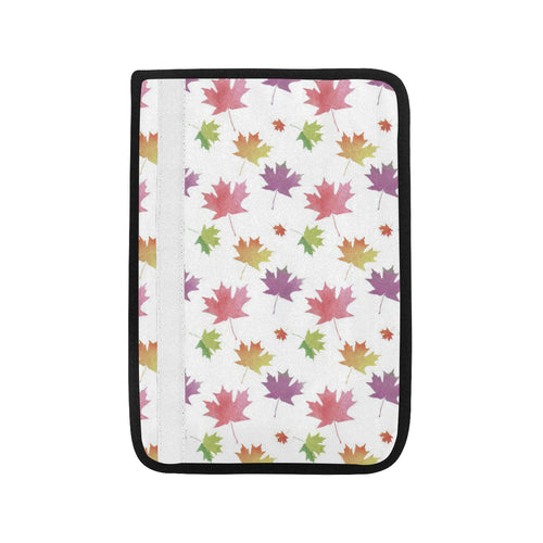 Maple Leaves Pattern Car Seat Belt Cover