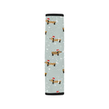 Dachshund Chirstmas Pattern Car Seat Belt Cover