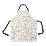 Fried Eggs Pattern Print Design 05 Adjustable Apron