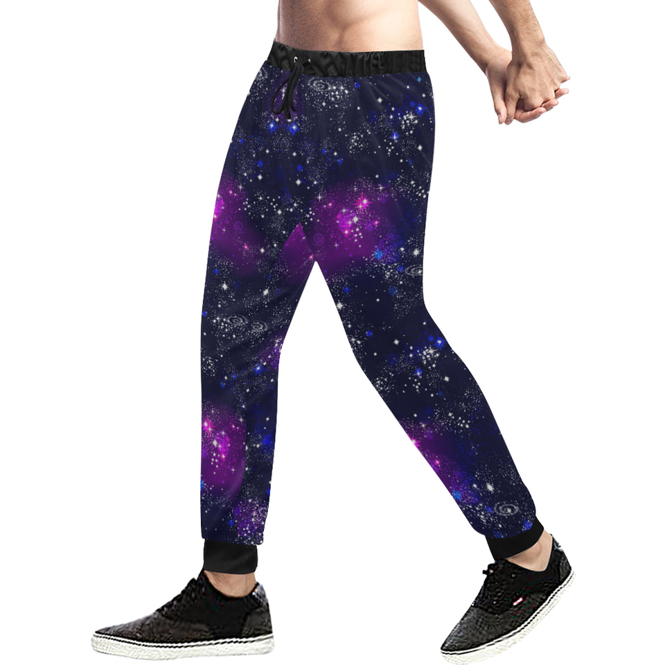 Space Galaxy Pattern Unisex Casual Sweatpants