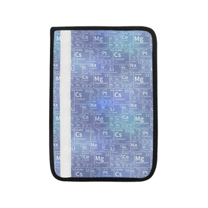 Chemistry Periodic Table Pattern Print Design 02 Car Seat Belt Cover