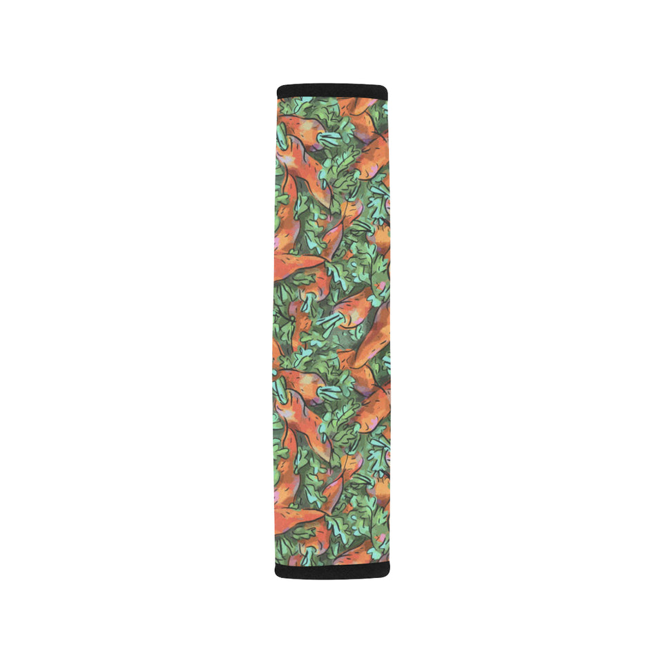 Carrot Pattern Print Design 04 Car Seat Belt Cover