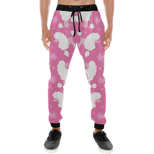 Poodle Pink Theme Pattern Unisex Casual Sweatpants