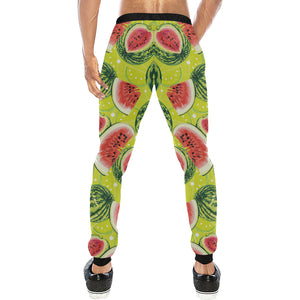 Watermelon Theme Pattern Unisex Casual Sweatpants