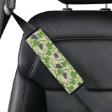 Grape Leaves Pattern Car Seat Belt Cover