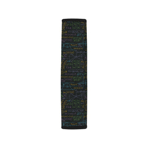 Math Pattern Print Design 01 Car Seat Belt Cover