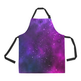 Pink Space Galaxy Pattern4 Adjustable Apron