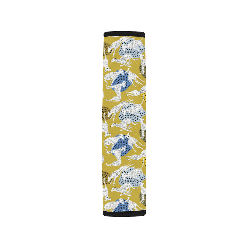 Greyhound Pattern Print Design 02 Car Seat Belt Cover